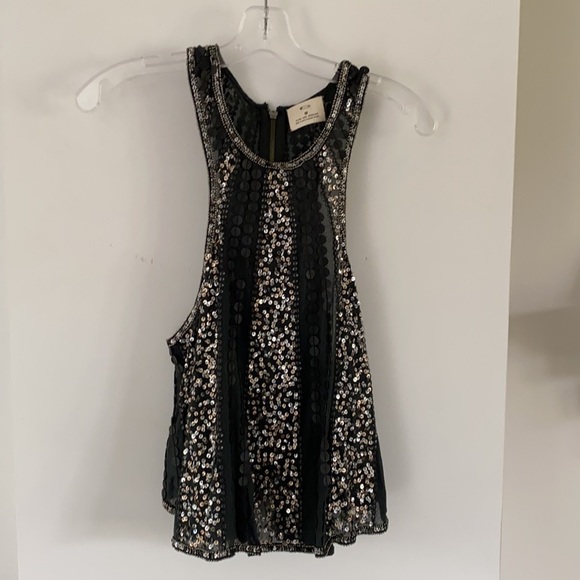 Pins & Needles sequin swing tank top silver - Picture 1 of 7